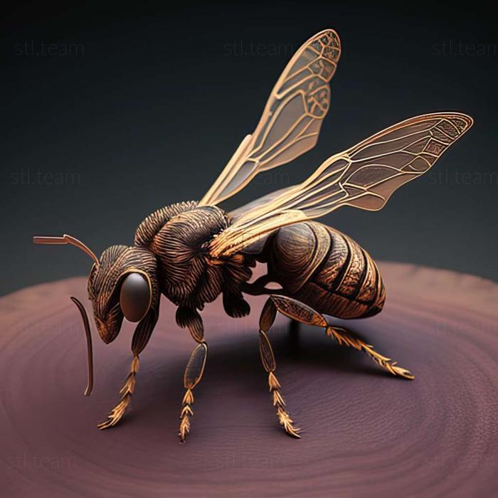 3D model Lasioglossum austerum (STL)